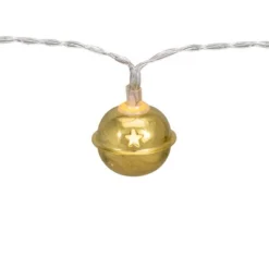 Northlight 10-Count Gold LED Christmas Bells Fairy Lights 5.5ft Clear Wire 9 Northlight 10-Count Gold LED Christmas Bells Fairy Lights 5.5ft Clear Wire -Holiday Decoration Store GUEST 67731001 6489 4c83 bd74 3b5cdc35b150