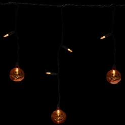 Northlight LED Lighted Pumpkin Halloween Curtain Icicle Lights - Orange - 5.25' Black Wire - 25ct 8 Northlight LED Lighted Pumpkin Halloween Curtain Icicle Lights - Orange - 5.25' Black Wire - 25ct -Holiday Decoration Store GUEST 6830a066 2034 4c19 9d81 5f95c097681f