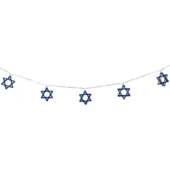 Northlight 10ct Star Of David Lights - White LED - 5' - Clear Wire -Holiday Decoration Store GUEST 68404325 89bd 48e9 9bbd 6074a337c6bc