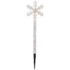 Northlight Lighted Snowflakes Christmas Outdoor Pathway Markers - 27" - Set Of 4 -Holiday Decoration Store GUEST 68d5cbcf ee02 4fc1 b7c2 878f082af5c7