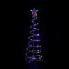 Northlight LED Lighted Spiral Outdoor Christmas Tree - 4' - Multi Lights