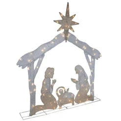 Northlight LED Lighted Holy Family Nativity Scene Outdoor Christmas Decoration - 44" - Warm White -Holiday Decoration Store GUEST 6a0aec9f 234b 4a44 89b3 b828c058b6e5