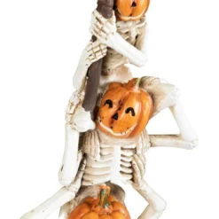 Northlight Trio Of Stacked Trick Or Treat Jack-O-Lantern Skeletons Halloween Decoration - 12.25" -Holiday Decoration Store GUEST 6b237198 8920 4726 8d79 359d3da1f156