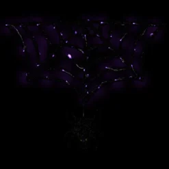 Northlight Lighted Spider And Web Halloween Decoration - 36" - Black - Purple LED Lights -Holiday Decoration Store GUEST 6c46b9cf 6b45 42ed 99c3 dba501887b82