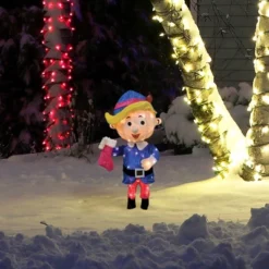 Northlight Lighted Hermey From Rudolph Outdoor Christmas Decoration - 18" - Clear LED Lights -Holiday Decoration Store GUEST 6c75615b 7bad 41fe 97f6 3f038950bf18