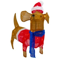 Northlight 26" LED Lighted Dachshund Dog Outdoor Christmas Decoration -Holiday Decoration Store GUEST 6d537ef2 657d 4fca 9d5c a7e71900efcc