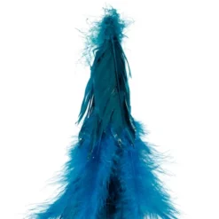 Northlight Two-Tone Layered Glitter Feather Cone Tree Christmas Decoration - 19.5" - Turquoise -Holiday Decoration Store GUEST 6d9b4c19 23aa 492b bef9 249488e71a22 1