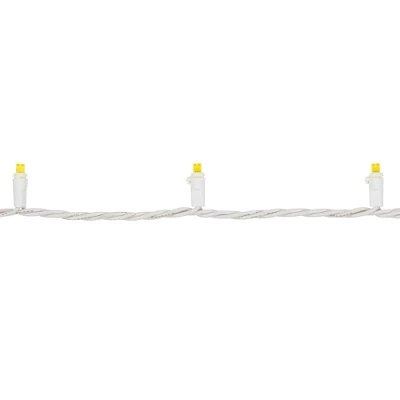 Northlight LED Wide Angle Christmas Lights - Yellow - 33' White Wire - 100 Ct 4 Northlight LED Wide Angle Christmas Lights - Yellow - 33' White Wire - 100 Ct - Image 4