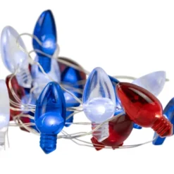 Northlight Patriotic Retro Style Bulb LED Fairy Lights - 6.25ft - Copper Wire - 20ct -Holiday Decoration Store GUEST 6ff5e239 1665 4d31 b3d0 4f38567f83c1