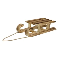 Northlight Rustic Wooden Sleigh With Twine Rope Christmas Wall Decoration - 16" -Holiday Decoration Store GUEST 72251e16 40ae 43bf aac1 9c715ff990c5