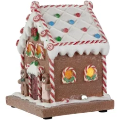 Northlight Pre-Lit LED Gingerbread Candy House Christmas Decoration - 7.5" -Holiday Decoration Store GUEST 730d28f3 2e7b 4289 8ffb 784caa9e40c2