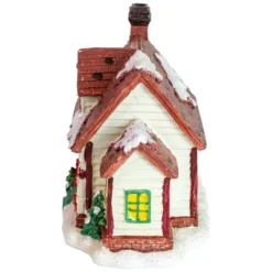 Northlight LED Lighted Snowy Cottage House Christmas Village Decoration - 6.5" -Holiday Decoration Store GUEST 74f4a7a5 b813 424d adad 24320688f0c5