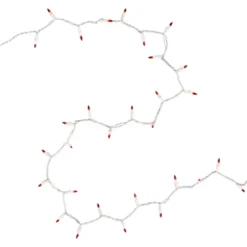 Northlight Mini Christmas Light Set - Clear With Red Tips - 20.25' White Wire - 100ct 11 Northlight Mini Christmas Light Set - Clear With Red Tips - 20.25' White Wire - 100ct -Holiday Decoration Store GUEST 76e576bd cad1 4e6c b3af 3f16764e695d