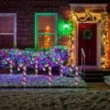 Northlight Lighted Candy Cane Christmas Pathway Lawn Stakes - 20" - Set Of 3