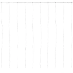 Northlight LED Multi-Function Curtain Christmas Lights - Warm White - 10' Clear Wire - 3000ct