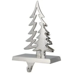 Northlight Double Pine Tree Christmas Stocking Holder - 7" -Holiday Decoration Store GUEST 77858747 8943 4fb6 b6eb 393c1b6f5f61