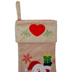 Northlight 19" Red And Green Santa Claus In Sleigh Embroidered Christmas Stocking -Holiday Decoration Store GUEST 78a0aed5 35e8 4987 a0bf 56041ec040e8