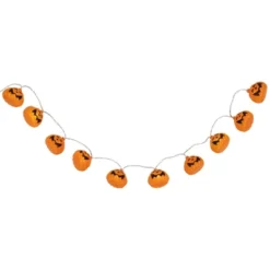 Northlight 10 Ct LED Pumpkin Halloween Warm White Light Set - 4' Clear Wire -Holiday Decoration Store GUEST 78fcc754 0165 4a94 8327 8337aa71f24c