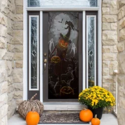 Northlight Jack O' Lantern In Graveyard Halloween Door Decoration - 70.75" -Holiday Decoration Store GUEST 79a4ad88 a2fb 430f ab6d 56823ca7b8e3