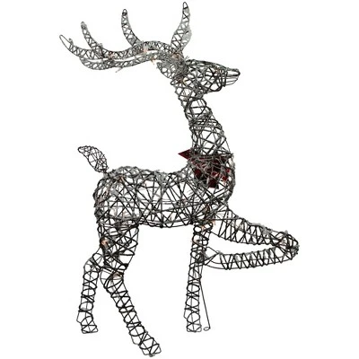 Northlight 60.25" Lighted Reindeer Stag Christmas Decoration 4 Northlight 60.25" Lighted Reindeer Stag Christmas Decoration - Image 4