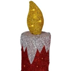 Northlight LED Lighted Candles Outdoor Christmas Decorations - 22.75" - Red - Set Of 2 -Holiday Decoration Store GUEST 79e1a11e 0ae5 443d 8e02 f05a23fd5616