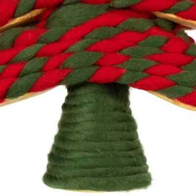 Northlight Twisted Yarn Plush Christmas Tree Decoration - 15.25" 6 Northlight Twisted Yarn Plush Christmas Tree Decoration - 15.25" - Image 6