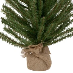 Northlight 2 FT Traditional Scottsdale Mini Pine Artificial Christmas Tree With Burlap, Unlit -Holiday Decoration Store GUEST 7b93a201 fdf3 4a1a bb4c b442523fac87