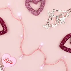 Northlight 100-Count Pure White LED Wide Angle Christmas Lights, 33ft Pink Wire -Holiday Decoration Store GUEST 7ba56220 eba8 4e16 8f3e b4e1f3be7b59