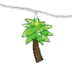 Northlight Tropical Palm Tree Indoor Outdoor Patio Light Set - 7' White Wire - 10ct -Holiday Decoration Store GUEST 7baca5c0 10c3 46a6 b08c f58afbd8228e