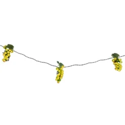 Northlight Grape Cluster Outdoor Patio String Light Set - Green - 6' Green Wire - 5ct -Holiday Decoration Store GUEST 7dea683d f6cc 4606 a56a 9ca2d8b39bc6