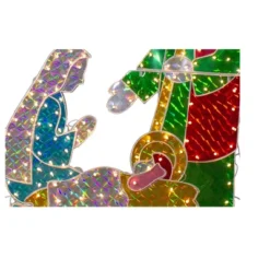 Northlight 3-Piece Lighted Holographic Christmas Nativity Set Outdoor Decoration - Clear Lights -Holiday Decoration Store GUEST 7eea6ca6 63b3 451e b829 83a410df5b77