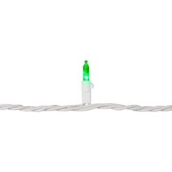 Northlight LED Mini Christmas Lights - Green - 16.25' White Wire - 50ct -Holiday Decoration Store GUEST 7f42f006 4576 4c02 a48c 51a372637f3c 2
