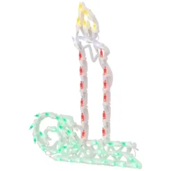 Northlight LED Lighted Candle Christmas Window Silhouette - 17.5" - Multicolor Lights -Holiday Decoration Store GUEST 7f4f06d8 4136 4350 a255 ccf69123245a