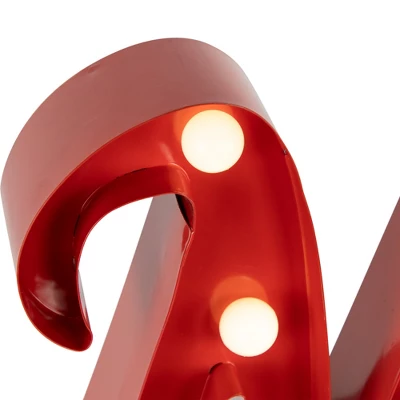 Northlight Lighted "Merry" Christmas Decoration - 20.5" 5 Northlight Lighted "Merry" Christmas Decoration - 20.5" - Image 5