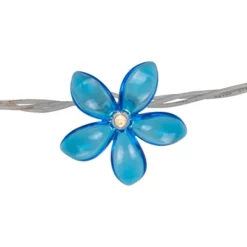 Northlight Flowers Indoor Outdoor Patio Light Set - 9' White Wire - 10ct -Holiday Decoration Store GUEST 81248302 5c3e 4844 b331 27582a7e36e9