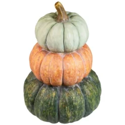 Northlight Tri-Color Pumpkin Stack Fall Harvest Decoration - 19" 10 Northlight Tri-Color Pumpkin Stack Fall Harvest Decoration - 19" -Holiday Decoration Store GUEST 834a19d5 db07 4012 b22e a1b9a4668638