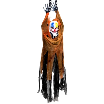 Northlight LED Lighted Sound Activated Clown Halloween Decoration - 46" 3 Northlight LED Lighted Sound Activated Clown Halloween Decoration - 46" - Image 3