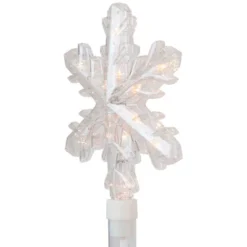 Northlight Lighted Snowflakes Christmas Outdoor Pathway Markers - 27" - Set Of 4 -Holiday Decoration Store GUEST 86ca788f 9df4 425f 9a6f 16640a16e676
