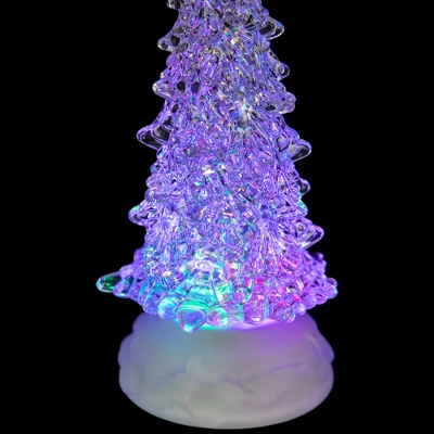 Northlight LED Lighted Acrylic Christmas Tree Decoration - 10.5" - Multi-Color Lights 2 Northlight LED Lighted Acrylic Christmas Tree Decoration - 10.5" - Multi-Color Lights - Image 2
