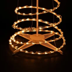 Northlight Spiral Cone Tree Lighted Outdoor Christmas Decoration - 6' - Clear Lights -Holiday Decoration Store GUEST 891654a5 fddc 406c a302 136da6487f0d