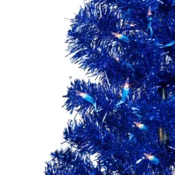 Northlight Pre-Lit Artificial Tinsel Christmas Tree - 3' - Blue - Clear Lights -Holiday Decoration Store GUEST 89c150d3 5dfb 4aff 909e e87023f3b683