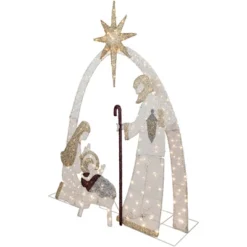 Northlight 41" LED Lighted Holy Family Nativity Scene Outdoor Christmas Decoration -Holiday Decoration Store GUEST 8a9e6535 3790 4c4a 9ce4 a7894f87d7a8