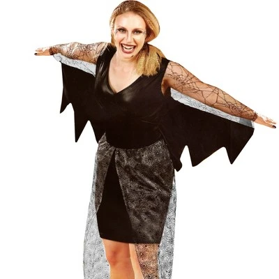 Northlight Black Vampira Women's Halloween Costume - Medium 2 Northlight Black Vampira Women's Halloween Costume - Medium - Image 2