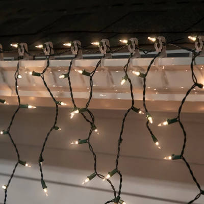 Northlight 26ct Clear All-In-One Universal Gutter And Shingle Christmas Light Clips 1 Northlight 26ct Clear All-In-One Universal Gutter And Shingle Christmas Light Clips