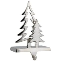Northlight Double Pine Tree Christmas Stocking Holder - 7" -Holiday Decoration Store GUEST 923392d6 1c15 4841 9621 b77930696950