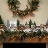 Northlight LED Lighted Colonial House Christmas Village Decoration - 4.5"