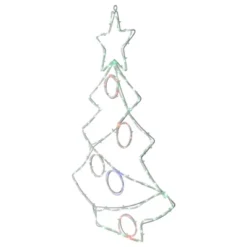 Northlight 28" LED Lighted Christmas Tree With Ornaments Window Silhouette -Holiday Decoration Store GUEST 96134e9d 6d47 4e86 a44b 831f517b5707