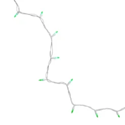 Northlight LED Mini Christmas Lights - Green - 16.25' White Wire - 50ct -Holiday Decoration Store GUEST 969614da cf69 46b1 8d5e db21bc2b6ba0