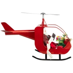 Northlight Lighted And Musical Santa Claus Helicopter Christmas Decoration - 31" -Holiday Decoration Store GUEST 9848040e 76eb 4ee8 89d0 1a7b11d2283a