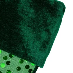 Northlight 20" Shiny Metallic Green Sequined Christmas Stocking With Velveteen Cuff -Holiday Decoration Store GUEST 98c4a846 eaba 4e22 a9fa ac0144880f82